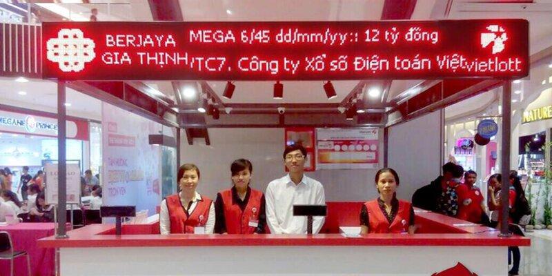 Nhà đài xổ số Vietlott tại Việt Nam