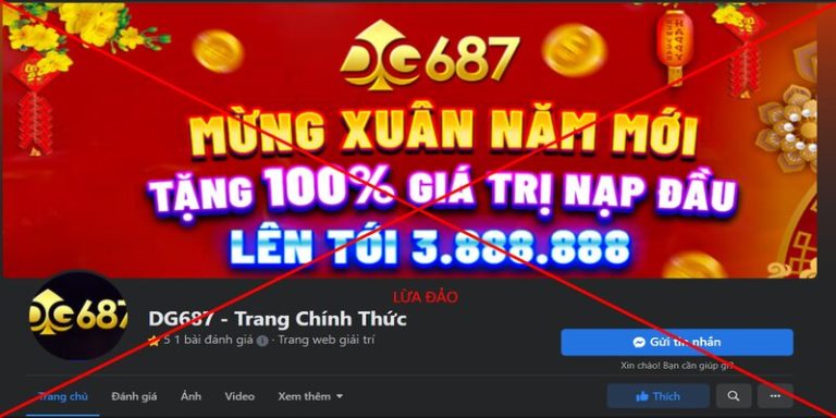 DG687 lừa đảo chiêu trò mới trên thị trường cá cược