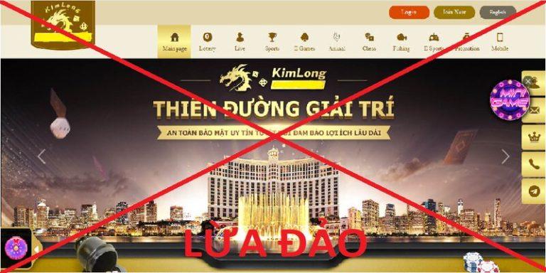 Nhà cái Kimlong lừa đảo 1 tỷ đồng không chịu bồi thường