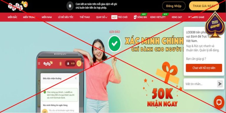 Lode88 lừa đảo tài khoản 8 triệu đồng của bet thủ