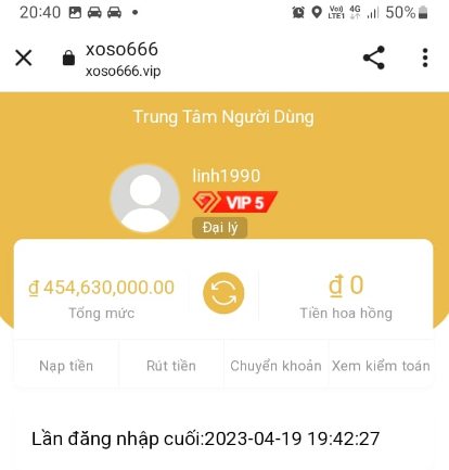 Người chơi không dám rút tiền khỏi nhà cái Xoso666 lừa đảo